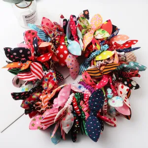 10/20Pcs Bunny Ear Hair Ties