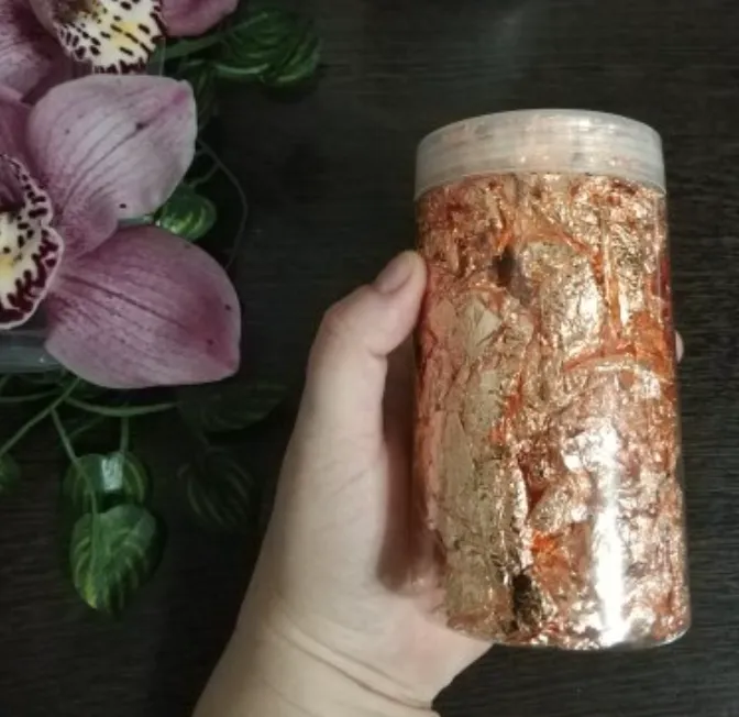 10g Gold Leaf Flakes Gilding Handicrafts