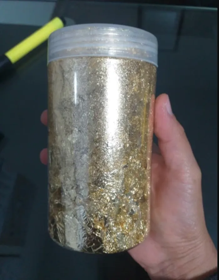 10g Gold Leaf Flakes Gilding Handicrafts