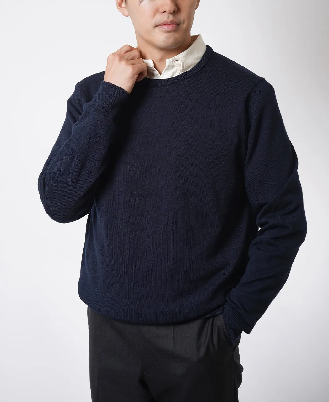 12-Gauge Crew Neck Sweater