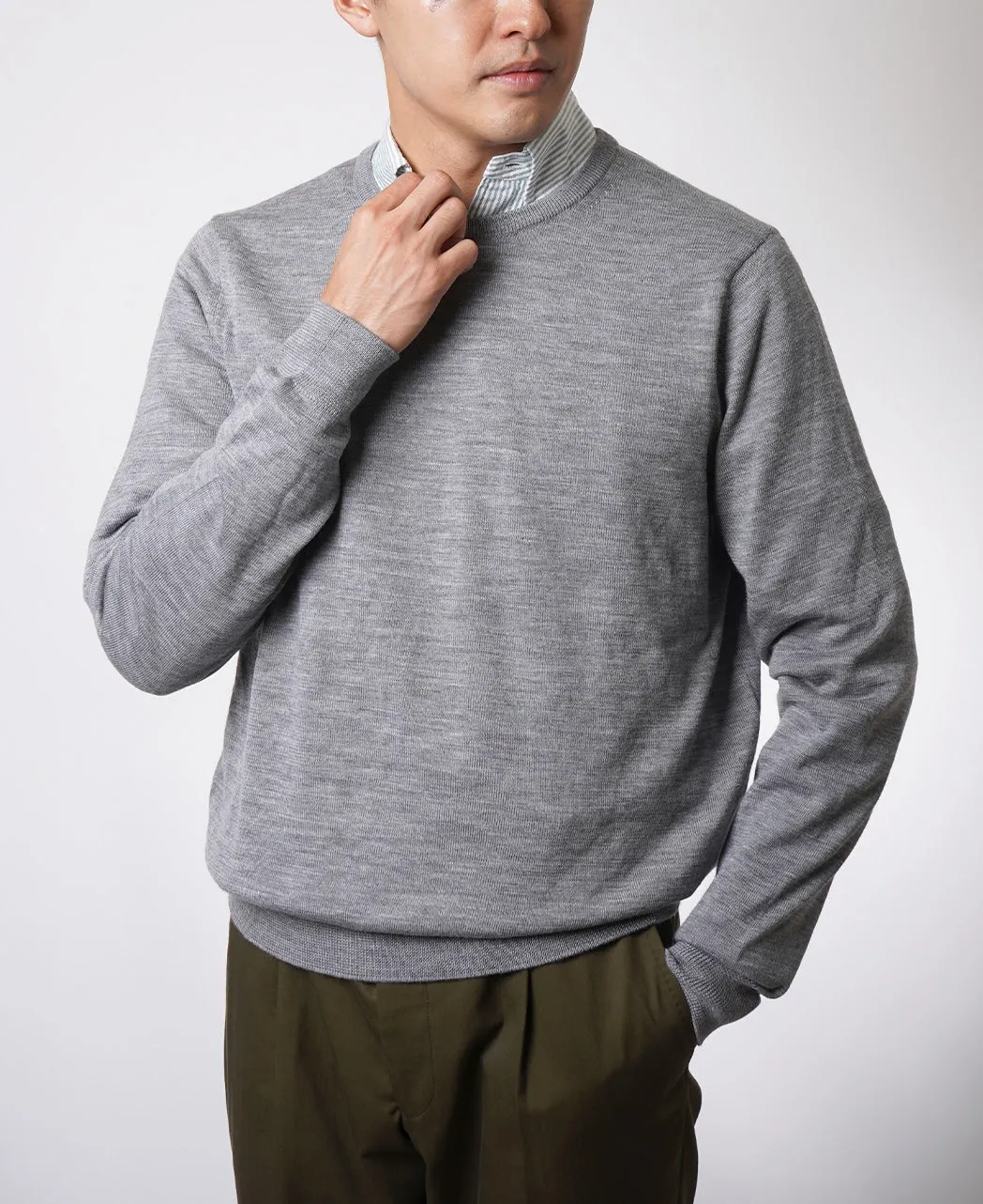 12-Gauge Crew Neck Sweater
