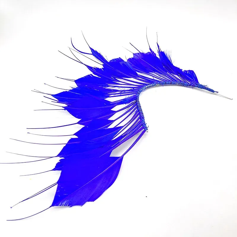 1pcs Dyed Goose Feather 30CM DIY Crafts