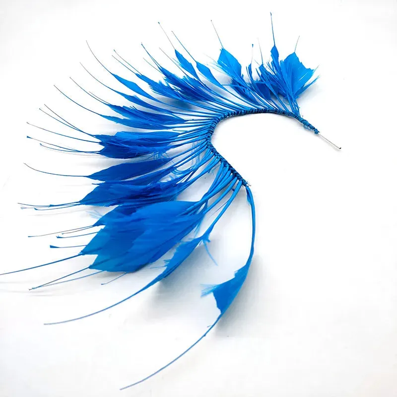 1pcs Dyed Goose Feather 30CM DIY Crafts