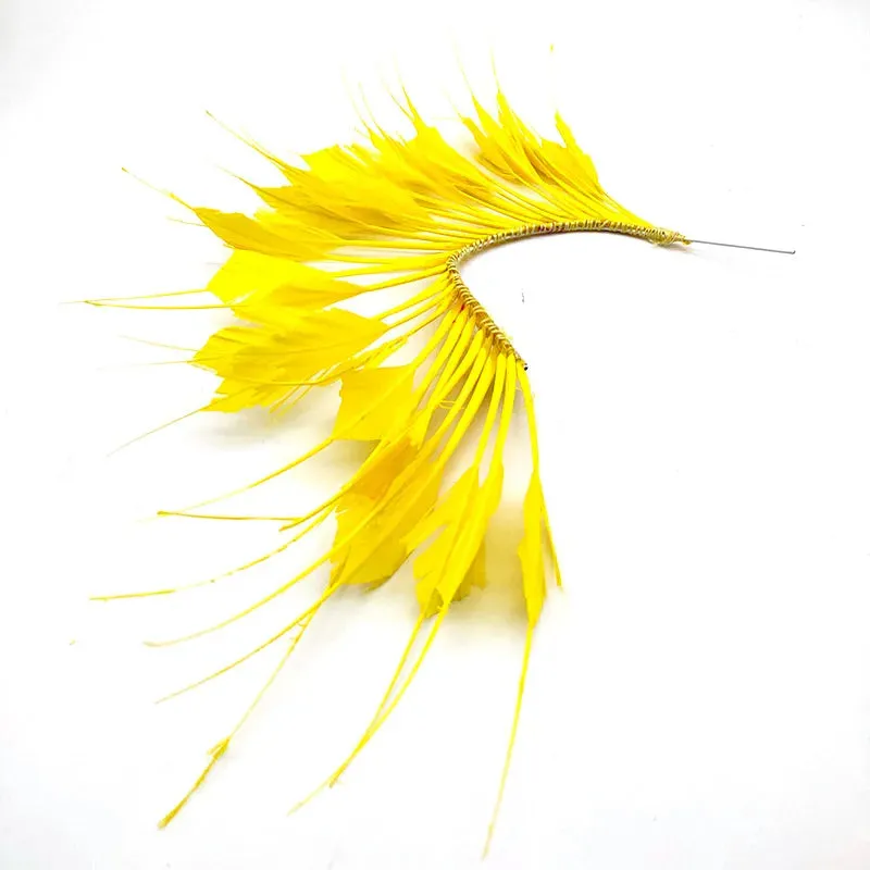 1pcs Dyed Goose Feather 30CM DIY Crafts