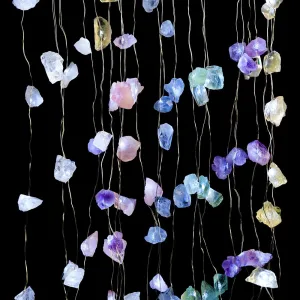 2M Natural Quartz Crystal Energy String Lights