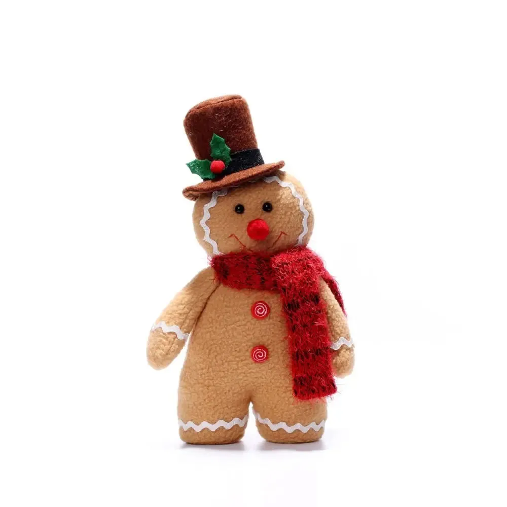 30cm Gingerbread Man and Woman Dolls Christmas Plushies