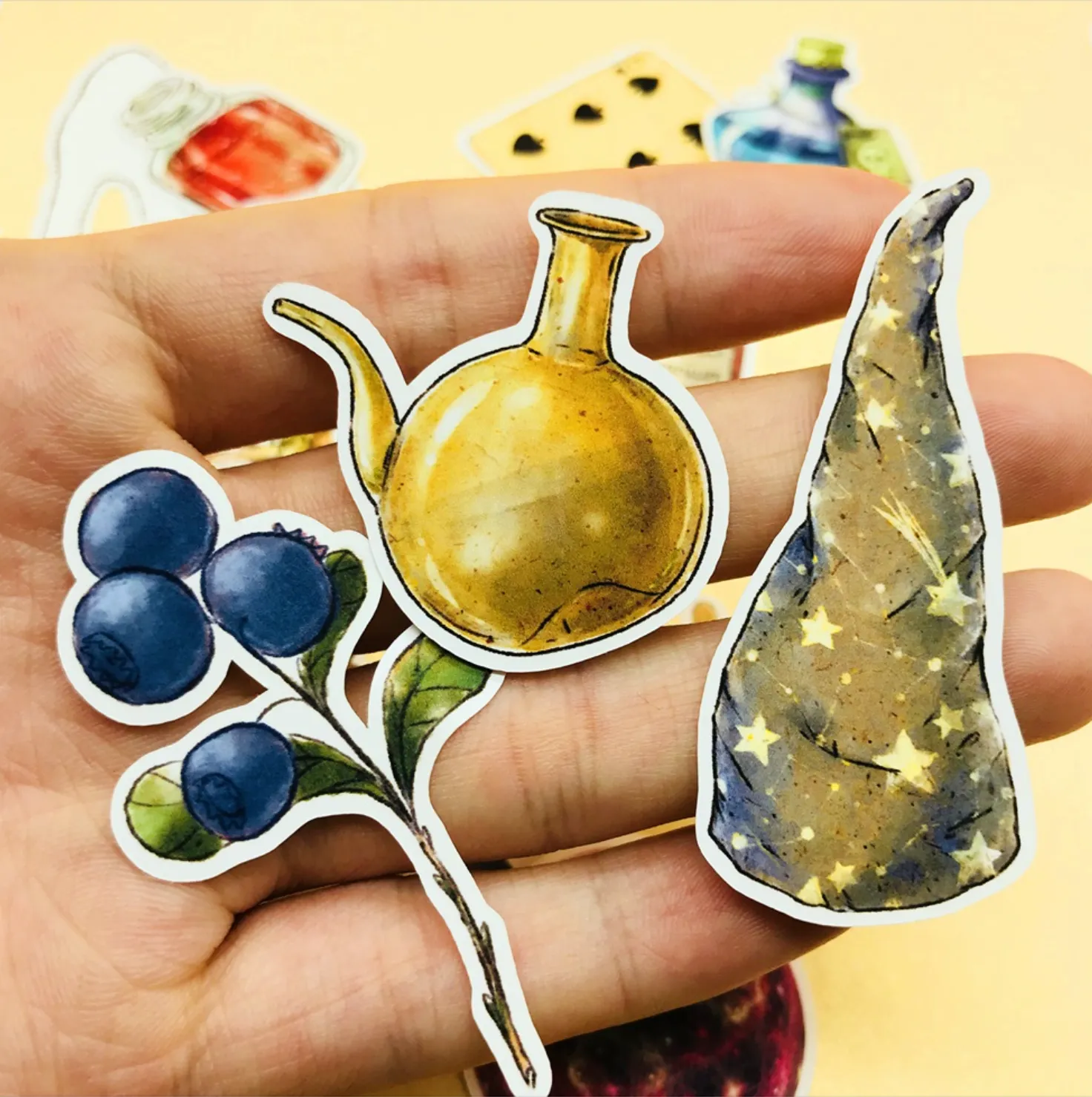 38Pcs/Set Apothecary Magic Sticker Craft Scrapbooking Stickers