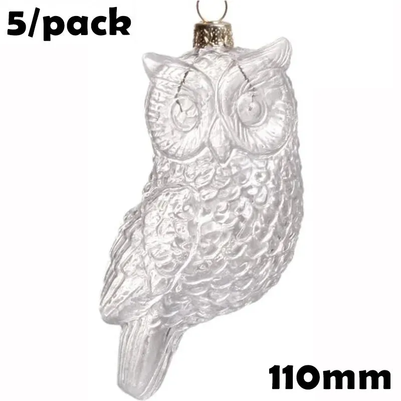 5 Pieces x DIY Paintable Fillable Shatterproof Christmas Decoration Ornaments 65mm Square Cube