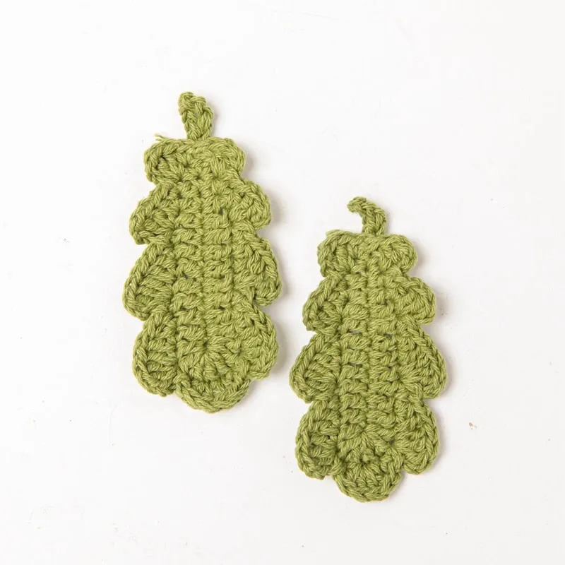 8pc Felt Wool Acorns