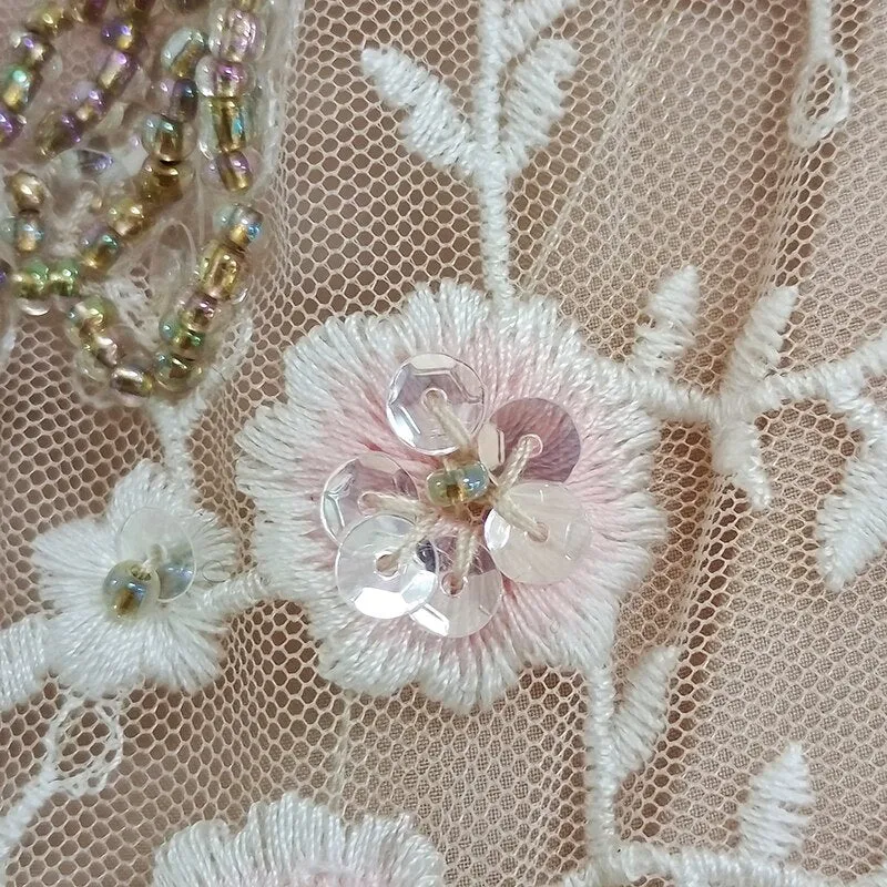 Amelia's Beaded Sequinned Embroidered Spring Season Dress
