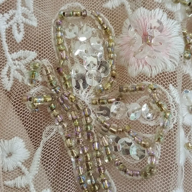 Amelia's Beaded Sequinned Embroidered Spring Season Dress