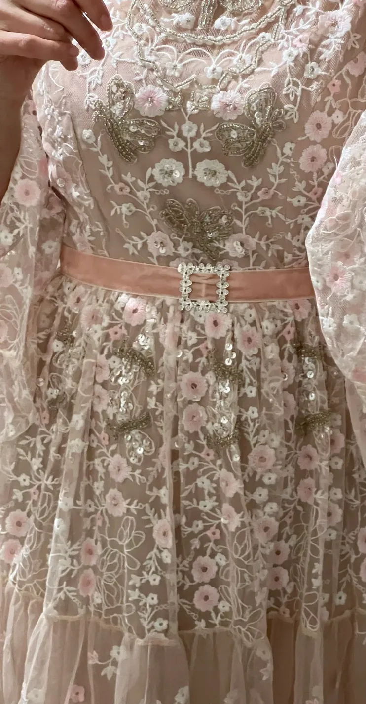 Amelia's Beaded Sequinned Embroidered Spring Season Dress