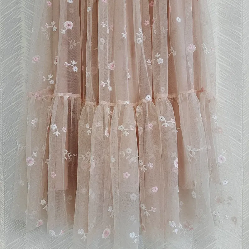 Amelia's Beaded Sequinned Embroidered Spring Season Dress