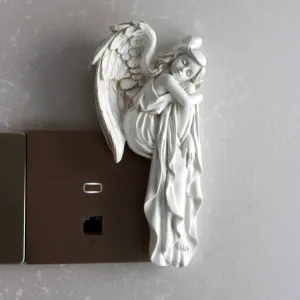 Angel Door Frame Ornament Resin Home Decor