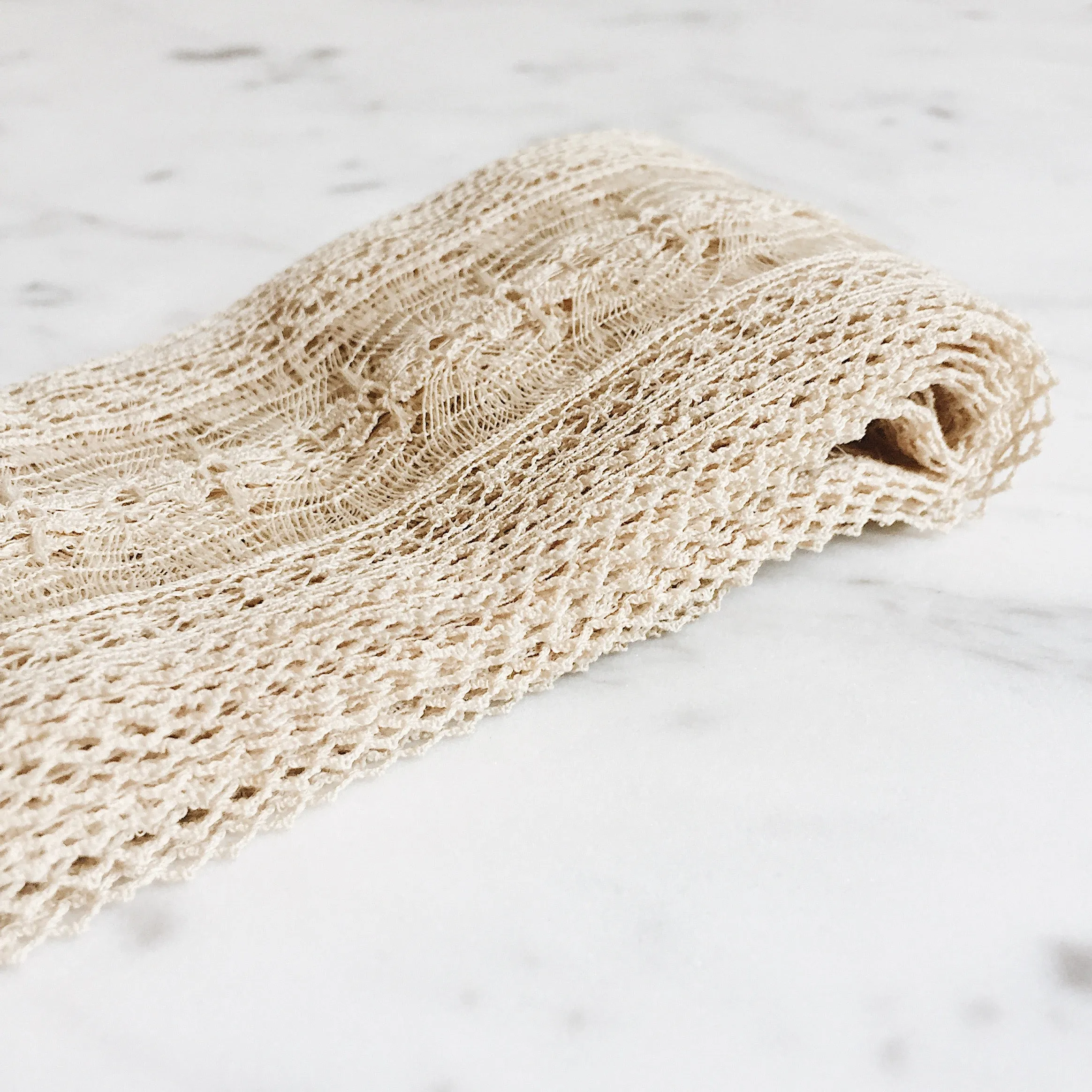 Antique Spanish Mexican Lace Roll