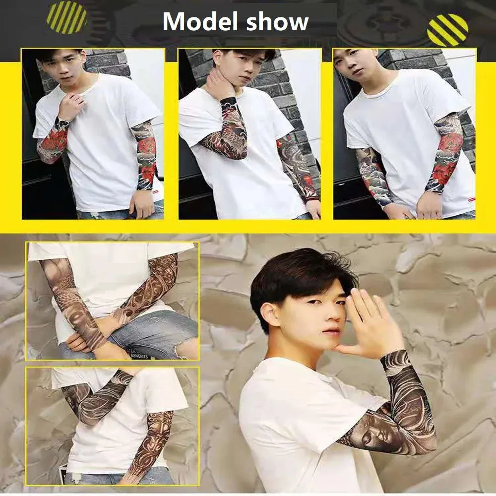 Arm Sleeves UV Protection Skin Protection Tattoo Sleeves Stockings