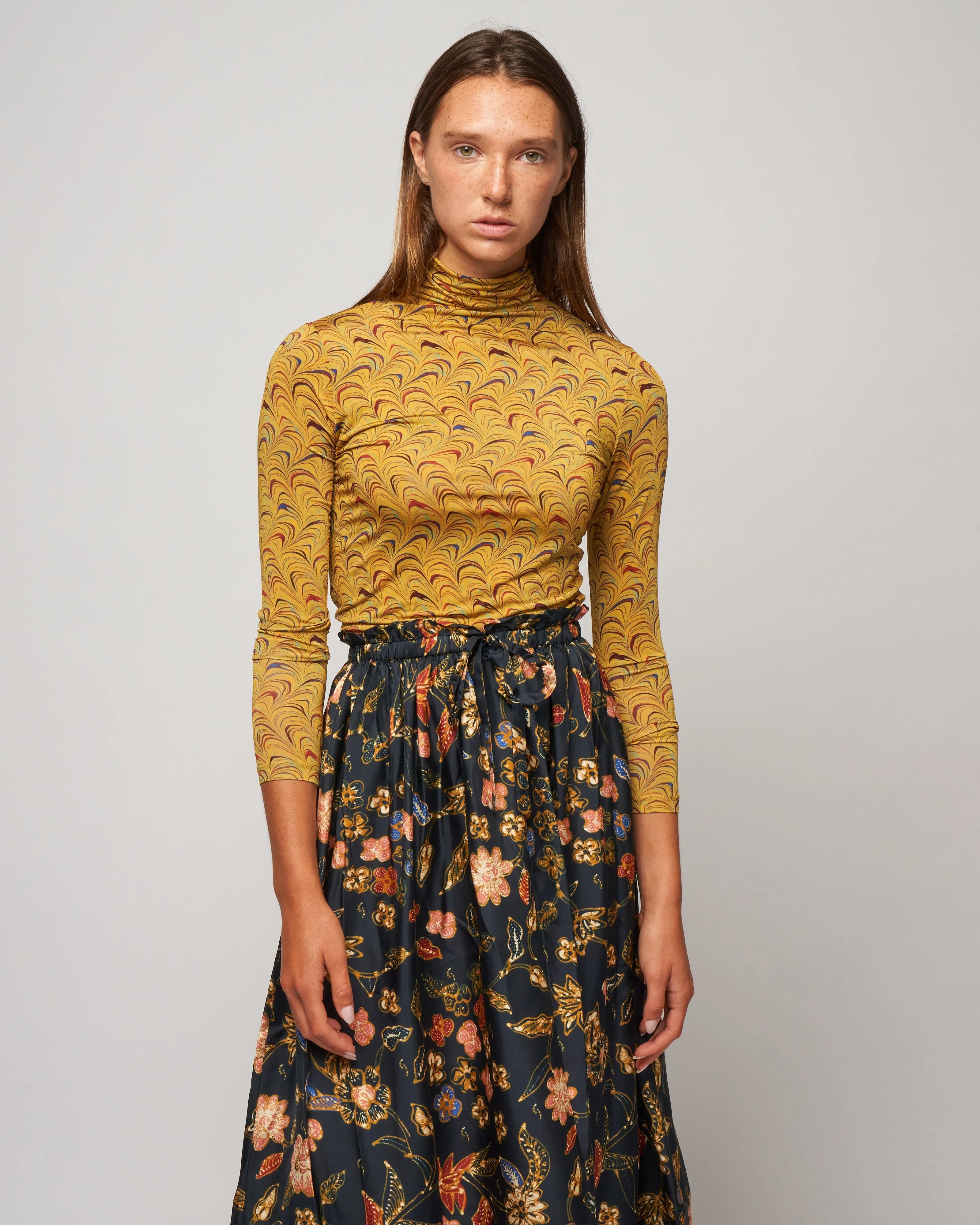 aurelia turtleneck - tiger's eye