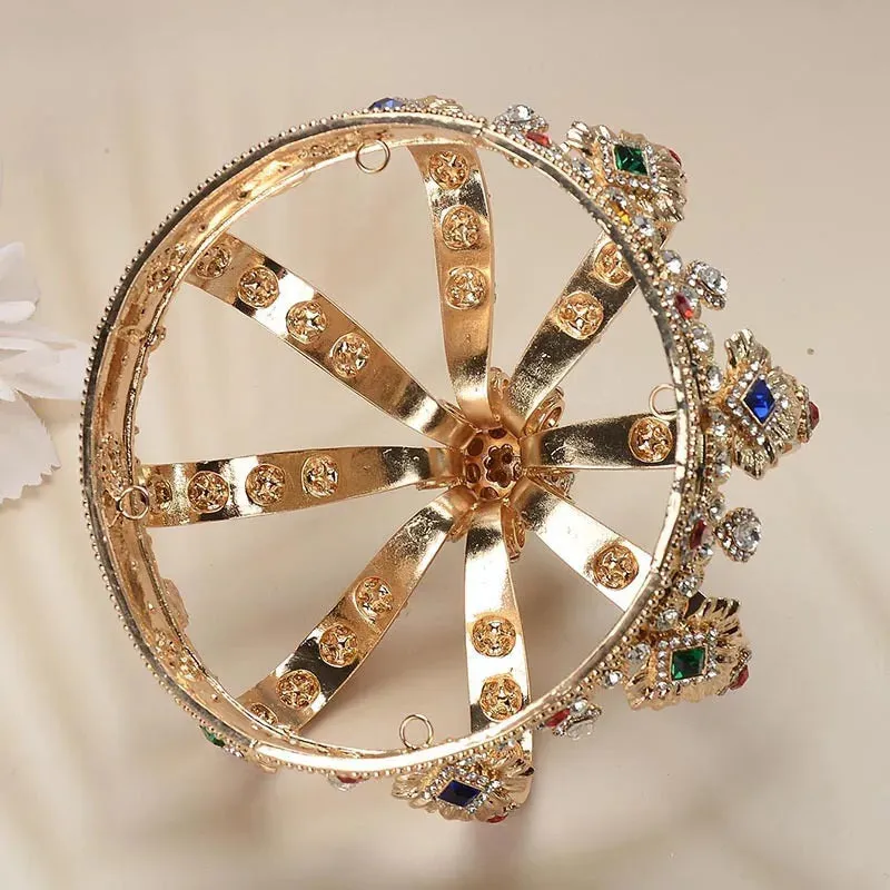 Baroque Royal Cross Crown