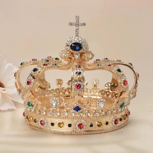 Baroque Royal Cross Crown