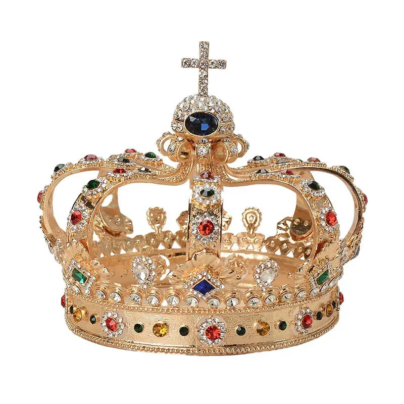 Baroque Royal Cross Crown