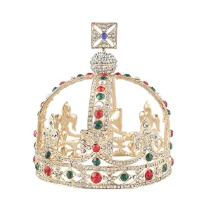 Baroque Royal Full Round Catholic Crown