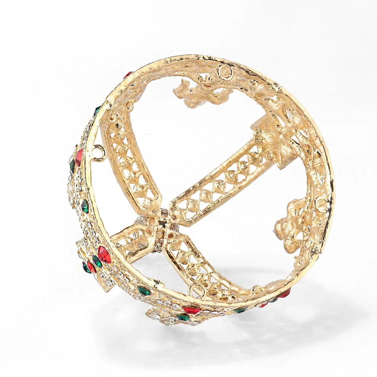 Baroque Royal Full Round Catholic Crown
