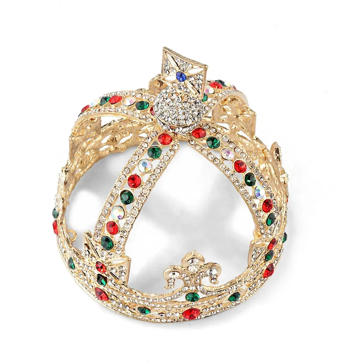 Baroque Royal Full Round Catholic Crown
