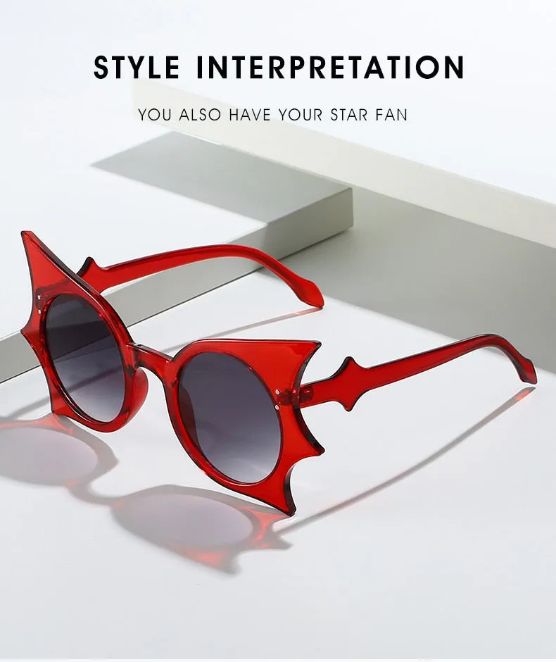 Betty Bat Retro Sunglasses