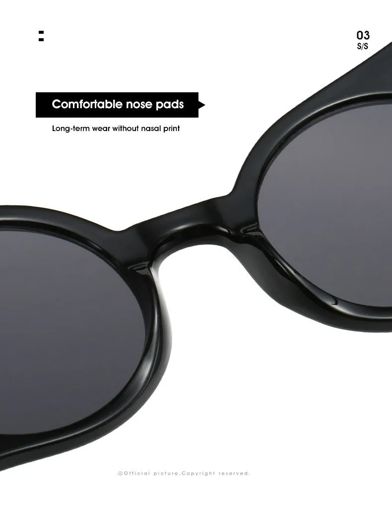 Betty Bat Retro Sunglasses