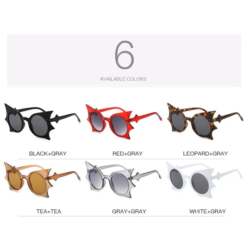 Betty Bat Retro Sunglasses