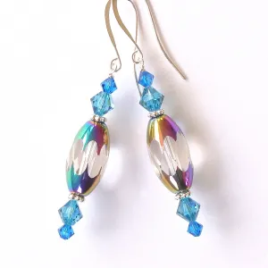 Beulah: Rainbow Glass Earrings