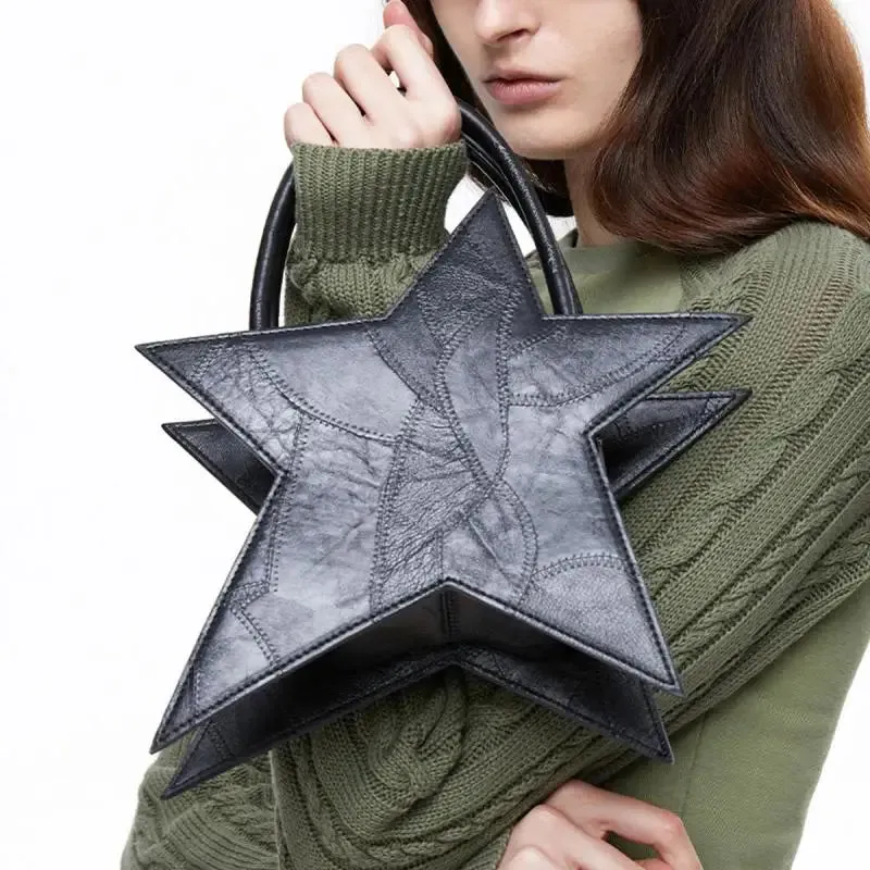 Black Star Clutch Bag