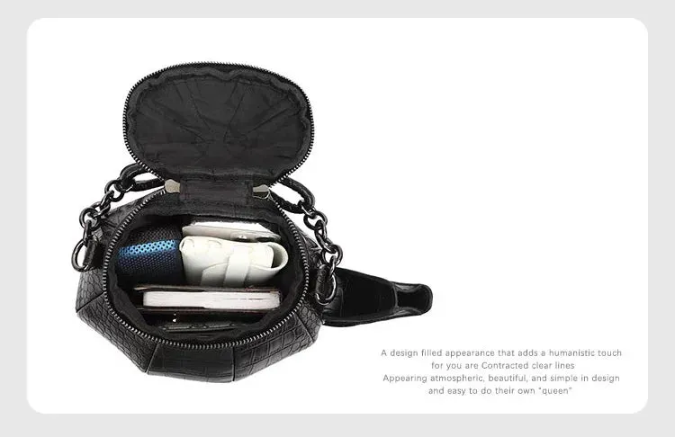 Black Teapot Shaped Handbag