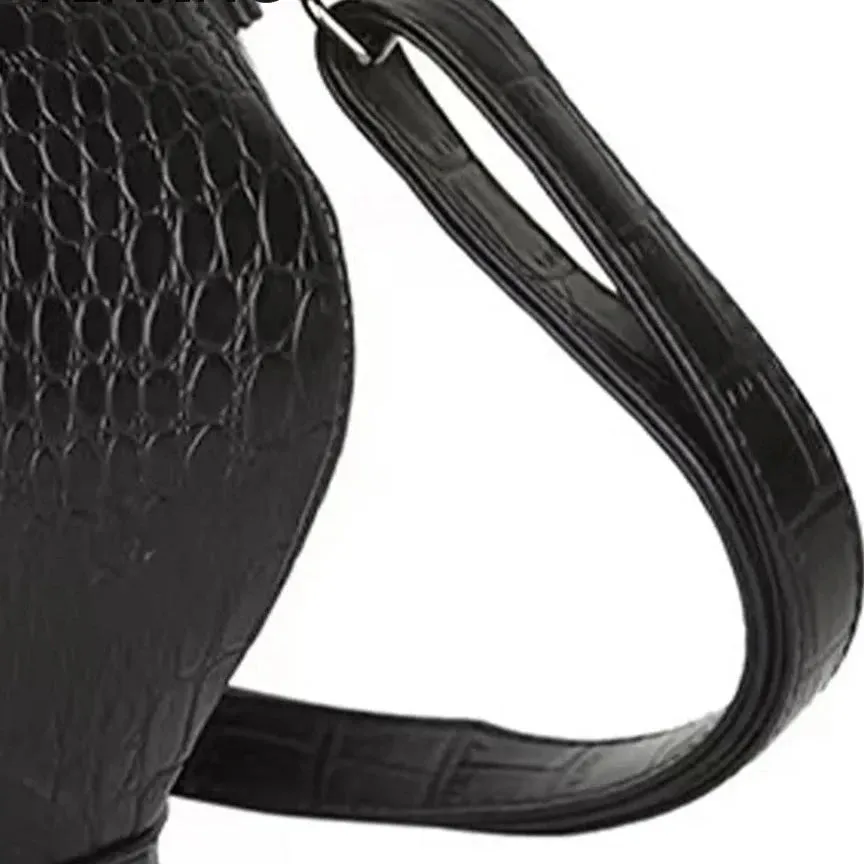 Black Teapot Shaped Handbag