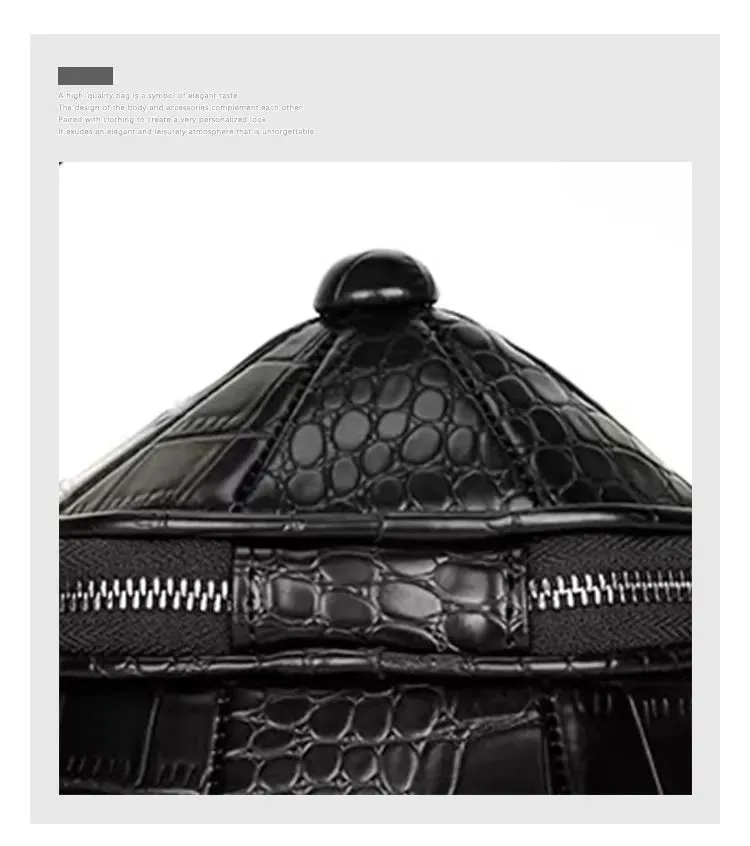 Black Teapot Shaped Handbag