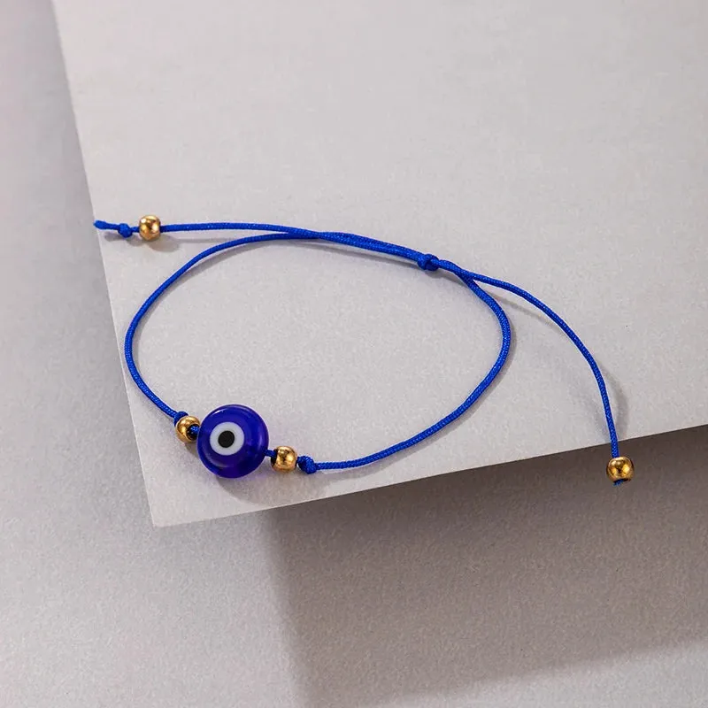 Blue Evil Eye Anklet
