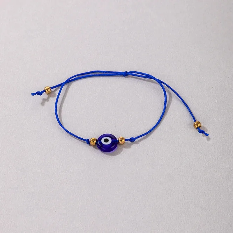 Blue Evil Eye Anklet