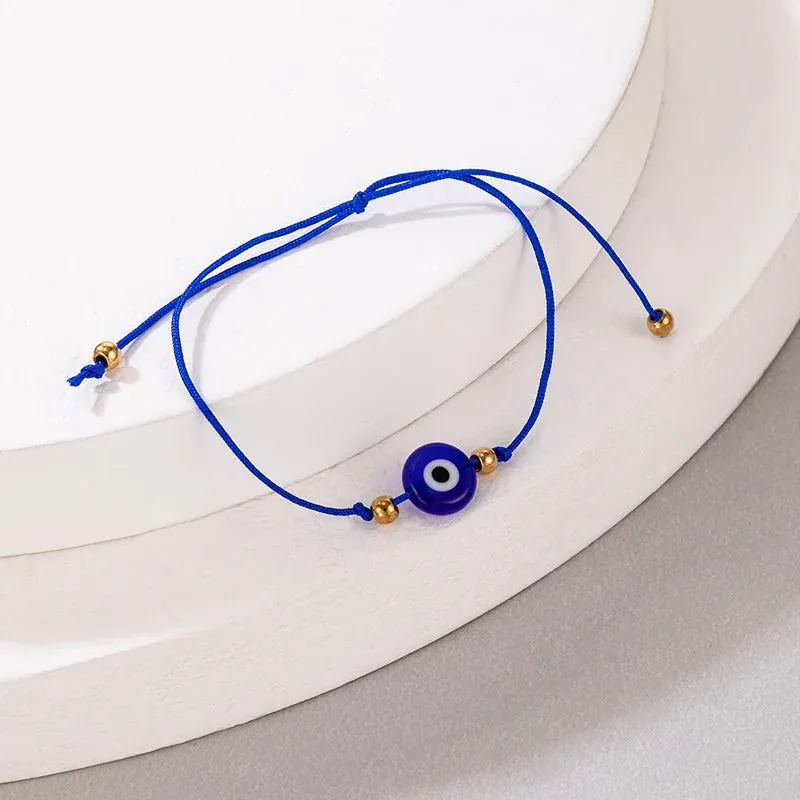 Blue Evil Eye Anklet