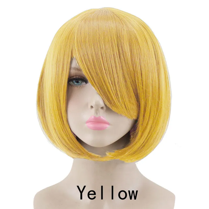 Bob Wigs High Temperature Fibre Synthetic Wigs 23 Colours