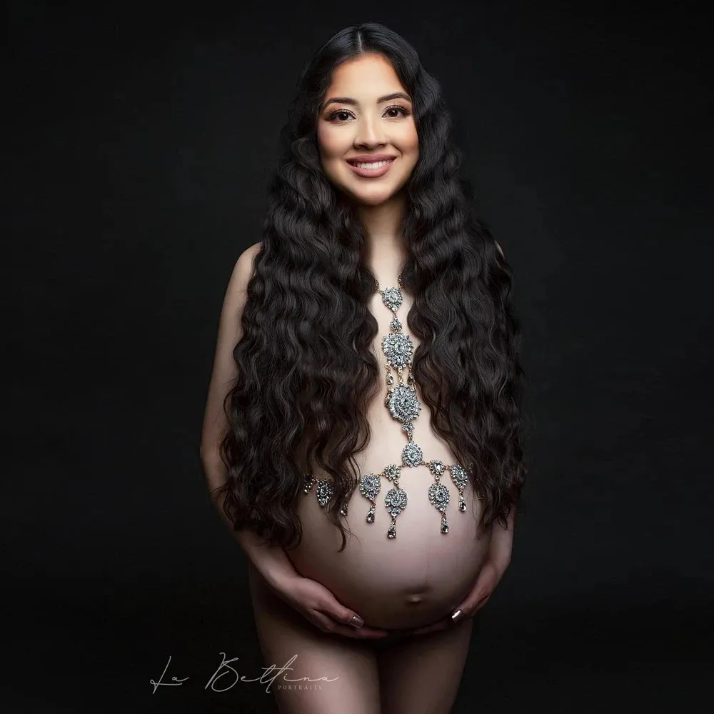 Body Jewellery Maternity Photoshoot Bump Jewellery