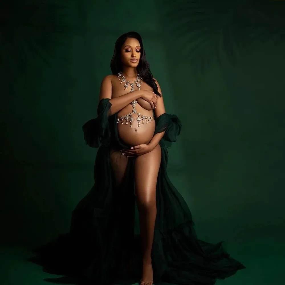 Body Jewellery Maternity Photoshoot Bump Jewellery