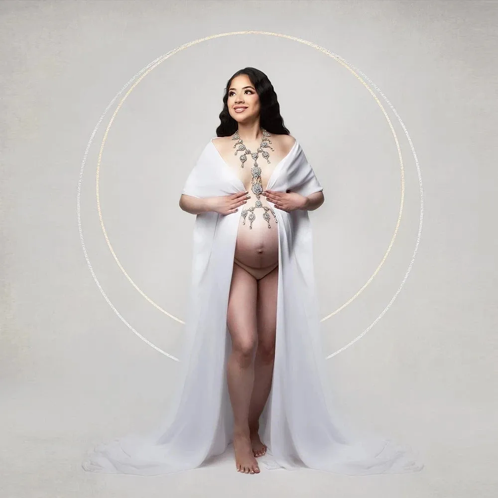 Body Jewellery Maternity Photoshoot Bump Jewellery