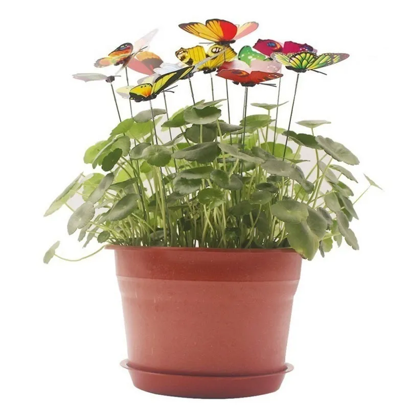 Bunch of Butterflies | Garden Planter Butterfly Stakes