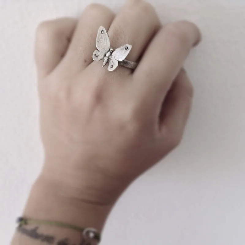 Butterfly Studs Earrings or Ring