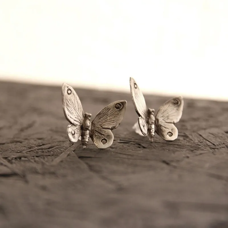 Butterfly Studs Earrings or Ring