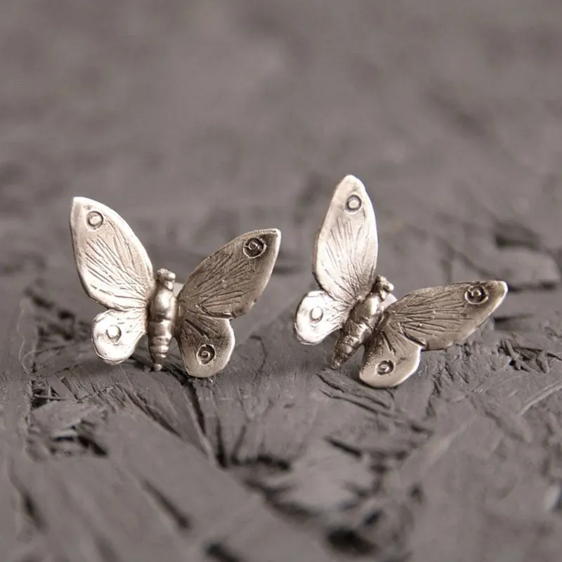 Butterfly Studs Earrings or Ring