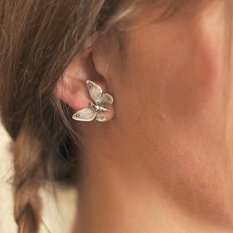 Butterfly Studs Earrings or Ring