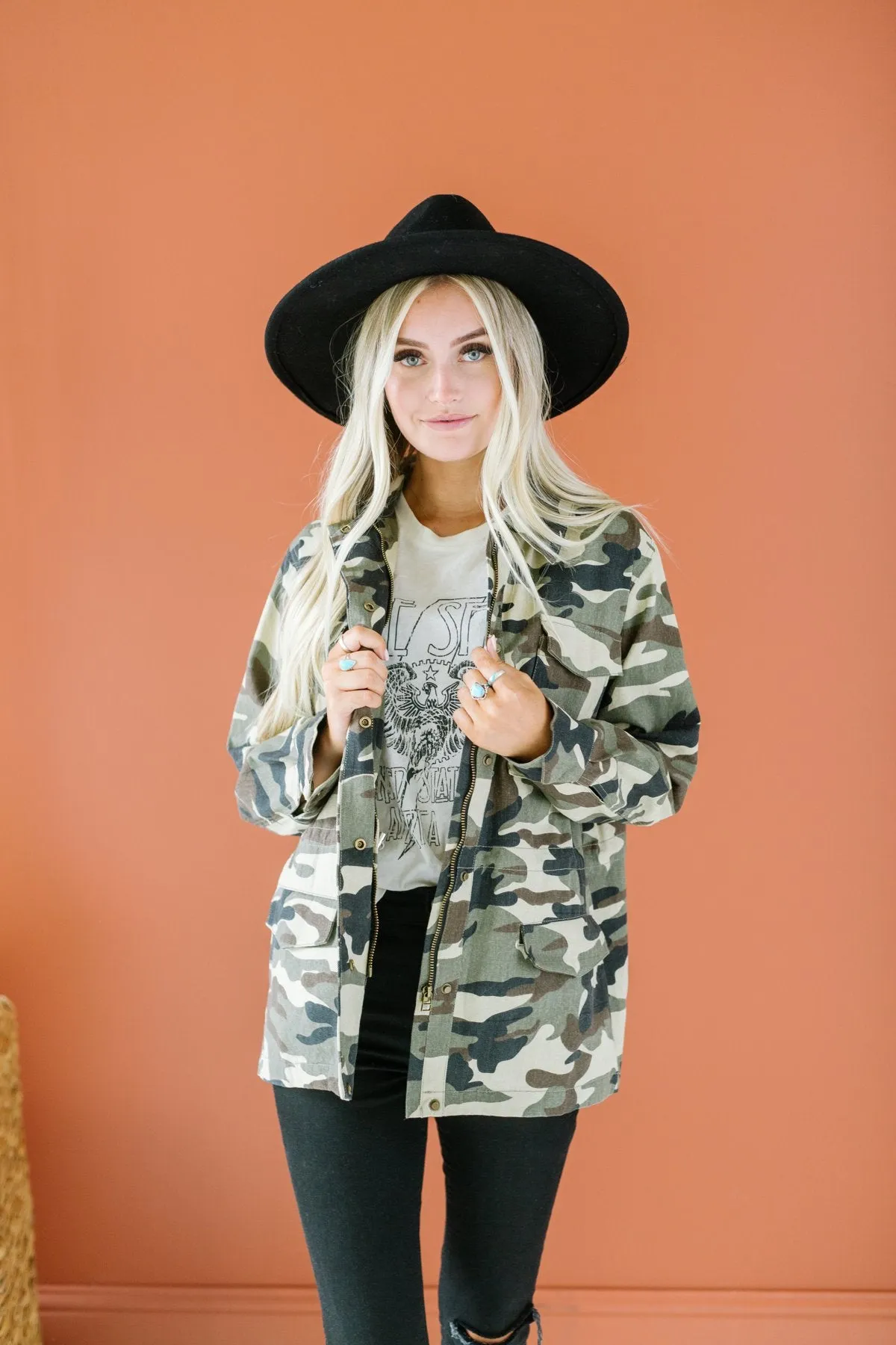 Camo Cargo Jacket