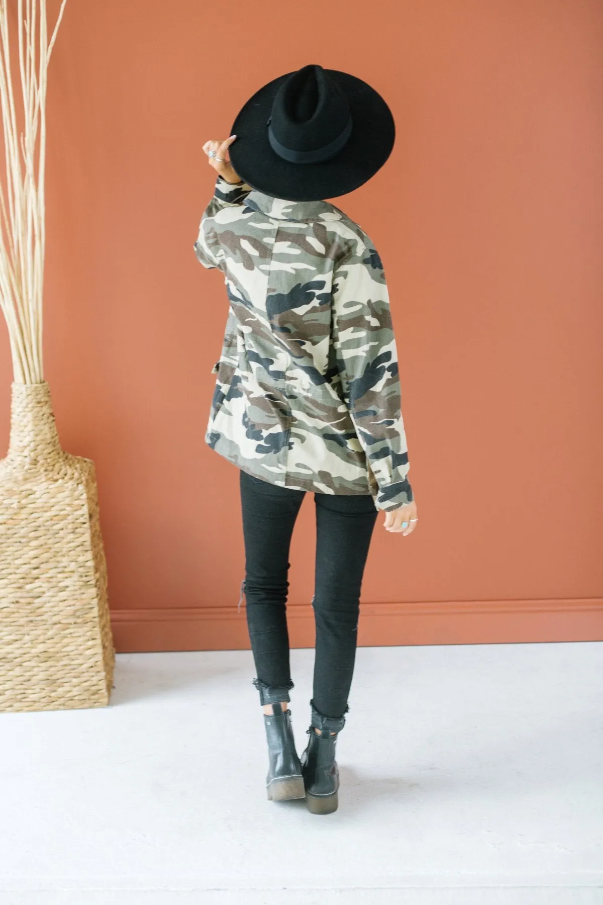 Camo Cargo Jacket