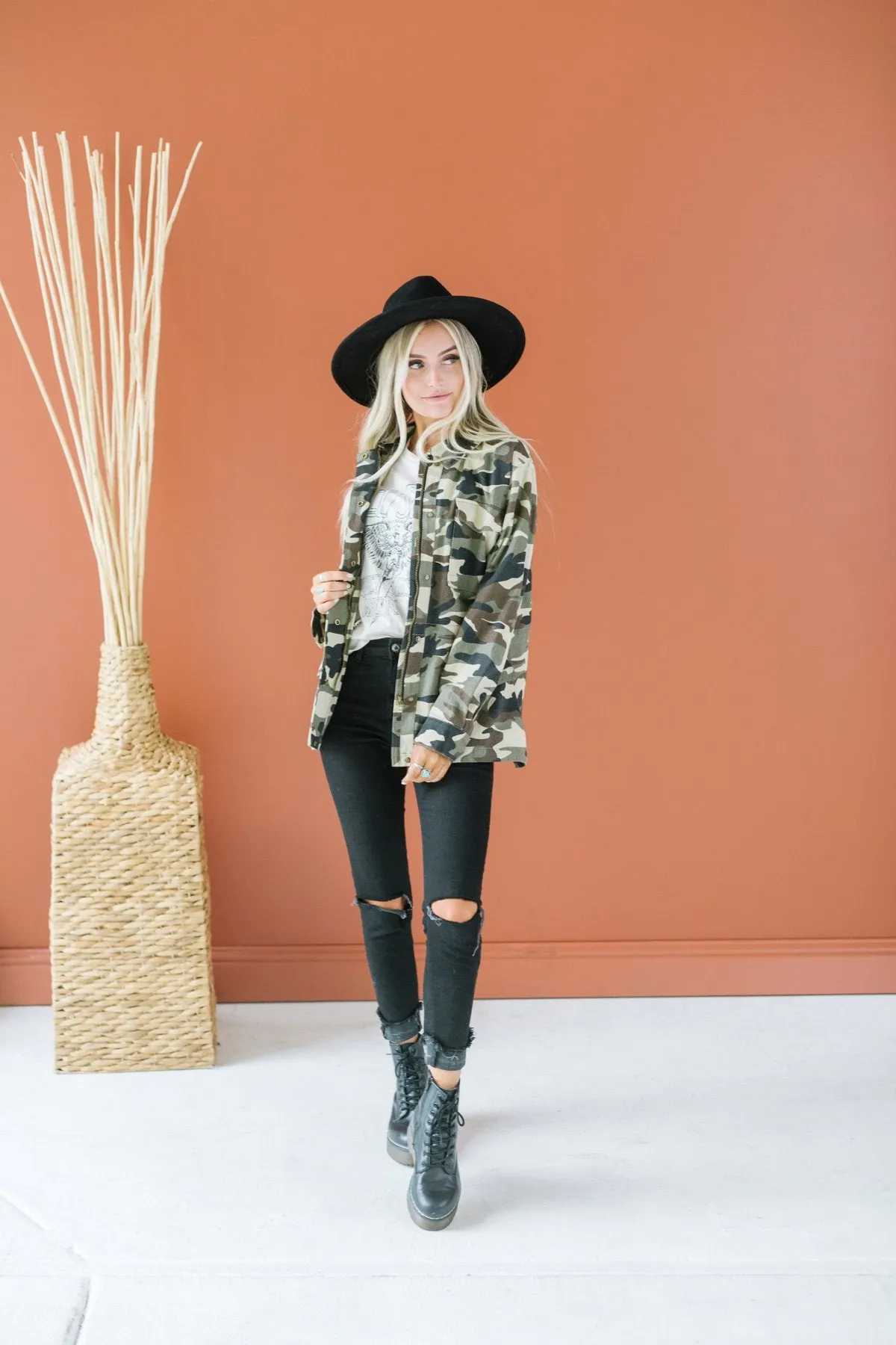 Camo Cargo Jacket